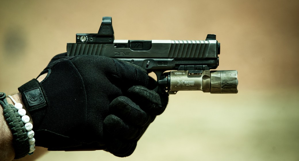 G35 OWB Holster fits G34 Glock 17 L  Long Barrel sticks out 2.5” See Images
